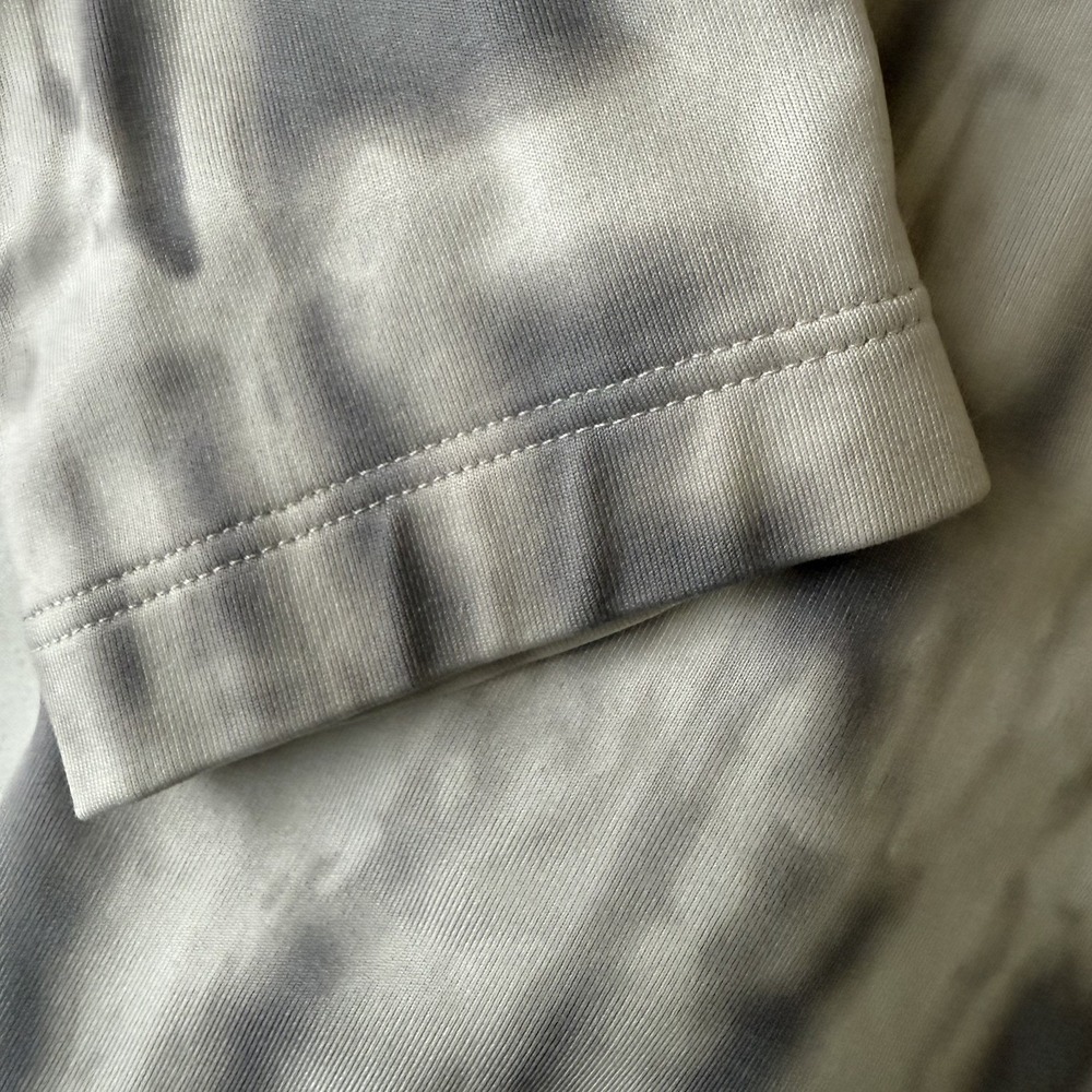 Under Armour Pullover Womens M Fitted Gray Tie Dye Coldgear Performance Stretch - Picture 8 of 8
